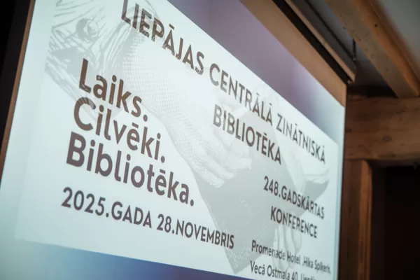 Liepājas Centrālās zinātniskās bibliotēkas 248.gadskārtas konference