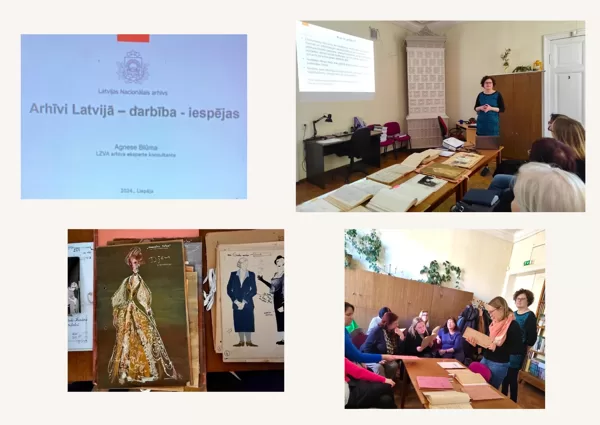 Bibliotekāri iepazīstas ar Liepājas zonālo valsts arhīvu